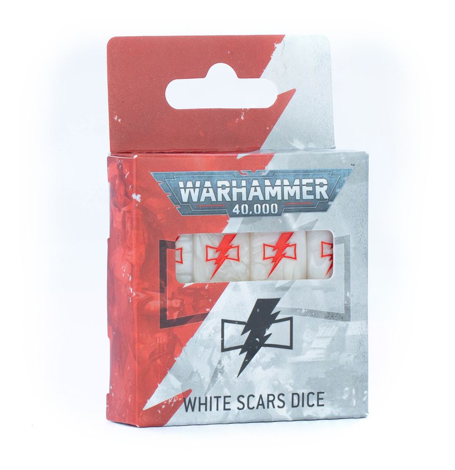 Warhammer 40K - White Scars Dice (55 - 67) - 5011921184361 - Crystal Lotus