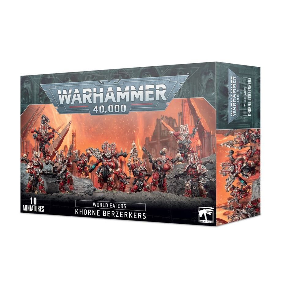 Warhammer 40K - World Eaters: Khorne Berzerkers (43 - 10) - 5011921173259 - Crystal Lotus