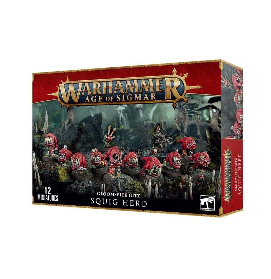 Warhammer Age of Sigmar - Gloomspite Gitz: Squig Herd (89 - 48) - 5011921256846 - Crystal Lotus