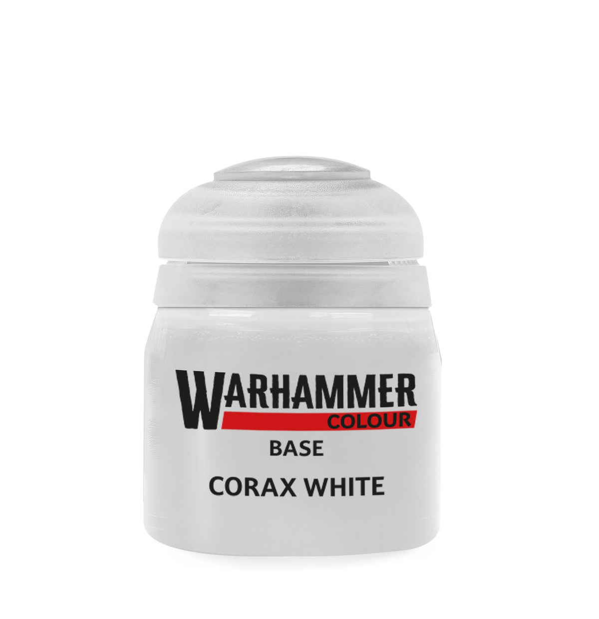 Warhammer Colour - Base: Corax White 12ml (21-52) - 5011921196791 - Crystal Lotus