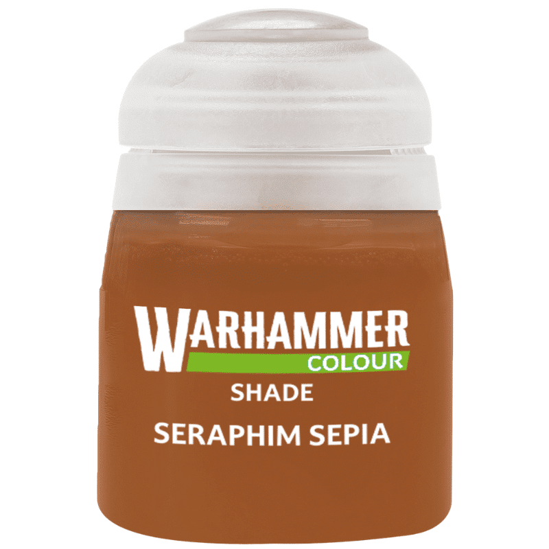 Warhammer Colour - Shade: Seraphim Sepia (18ml) (24-23) - 5011921176496 - Crystal Lotus