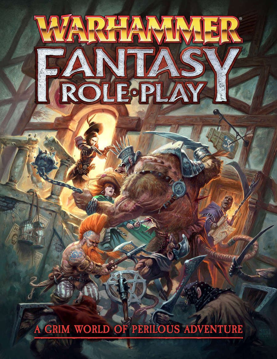 Warhammer Fantasy Roleplay 4th Edition Rulebook - 9780857443359 - CrystalLotus.eu