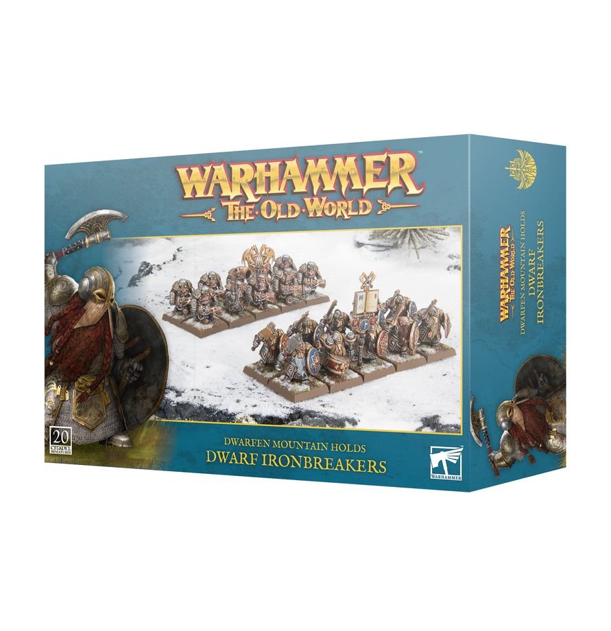 Warhammer The Old World - Dwarf Ironbreaker (10-09) - 5011921206803 - Crystal Lotus