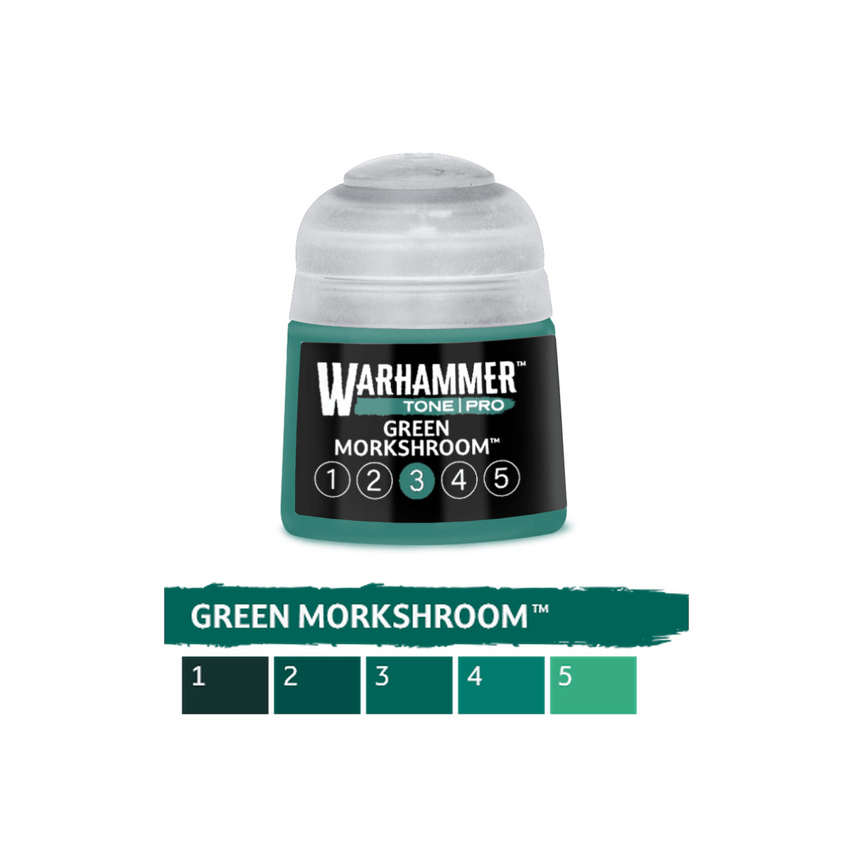 Warhammer Tone Pro - Green Morkshroom 3 (12ml) (20-283) - 5011921277117 - Crystal Lotus