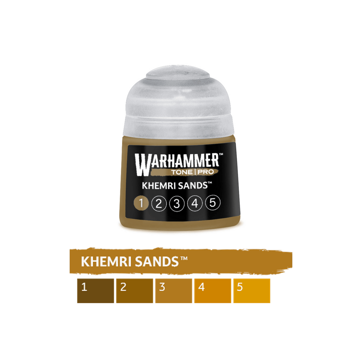 Warhammer Tone Pro - Khemri Sands 1 (12ml) (20-031) - 5011921275625 - Crystal Lotus