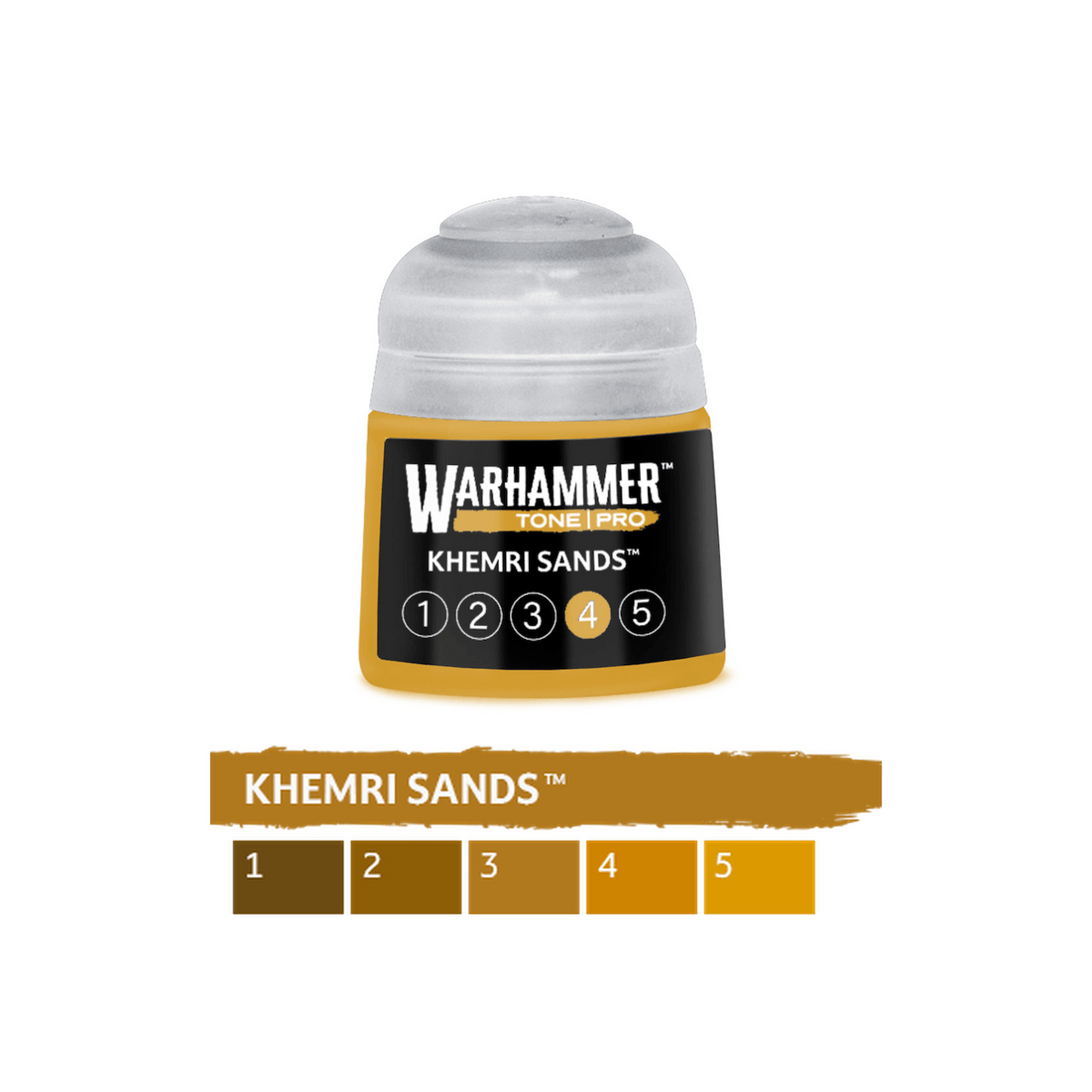 Warhammer Tone Pro - Khemri Sands 4 (12ml) (20-034) - 5011921275656 - Crystal Lotus