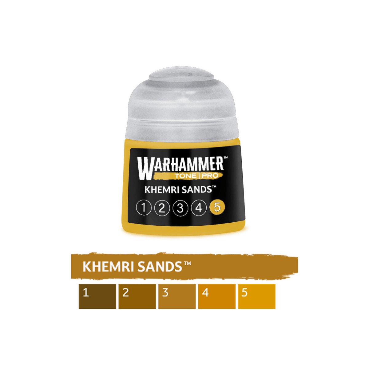 Warhammer Tone Pro - Khemri Sands 5 (12ml) (20-035) - 5011921275663 - Crystal Lotus