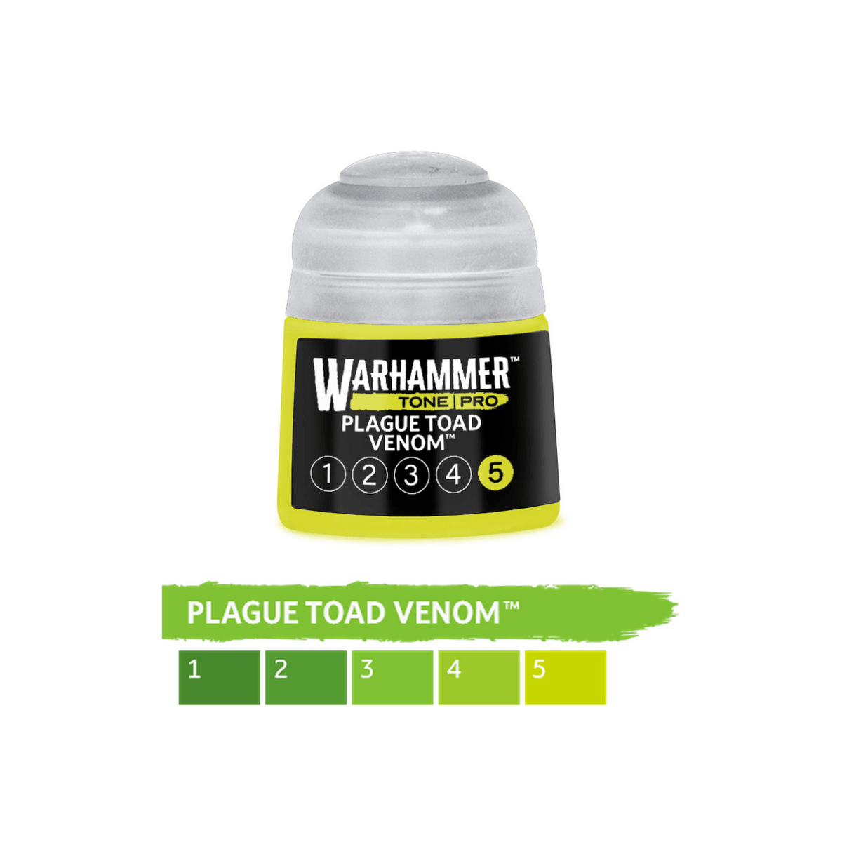 Warhammer Tone Pro - Plague Toad Venom 5 (12ml) (20-215) - 5011921276264 - Crystal Lotus