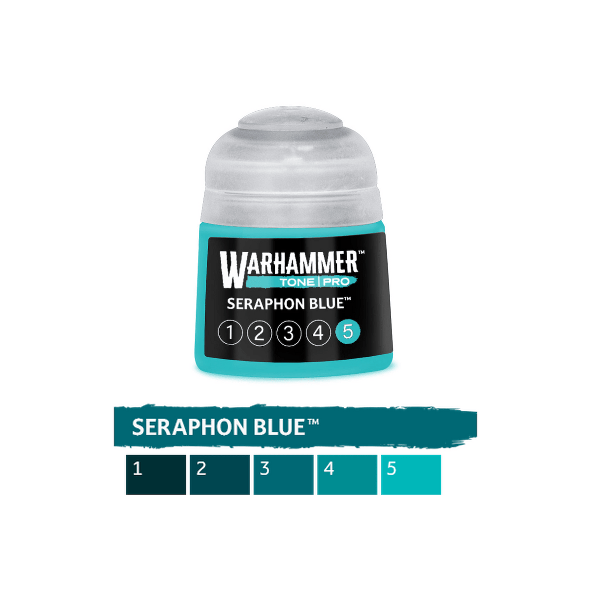 Warhammer Tone Pro - Seraphon Blue 5 (12ml) (20-305) - 5011921277278 - Crystal Lotus