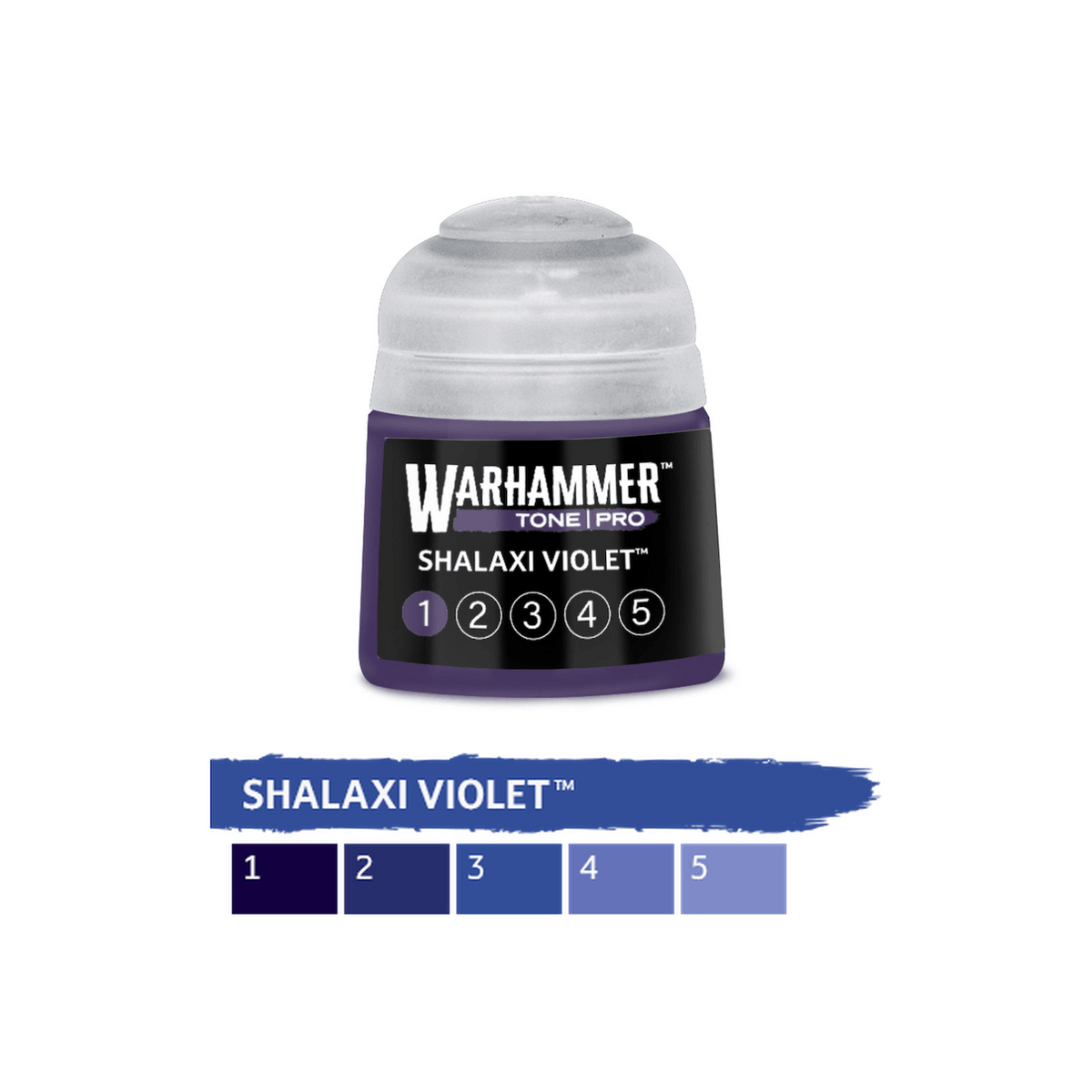 Warhammer Tone Pro - Shalaxi Violet 1 (12ml) (20-371) - 5011921277803 - Crystal Lotus