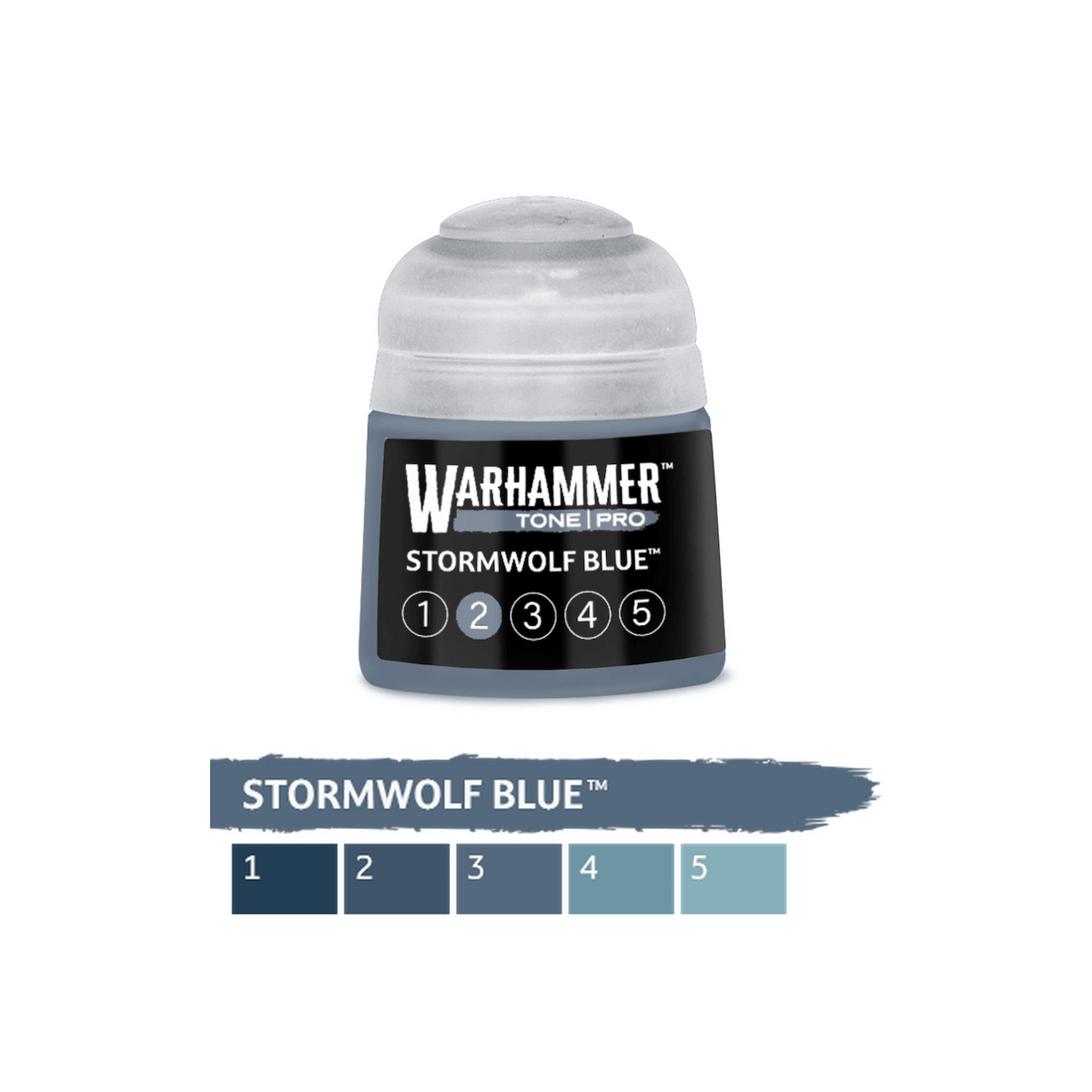 Warhammer Tone Pro - Stormwolf Blue 2 (12ml) (20-332) - 5011921277438 - Crystal Lotus