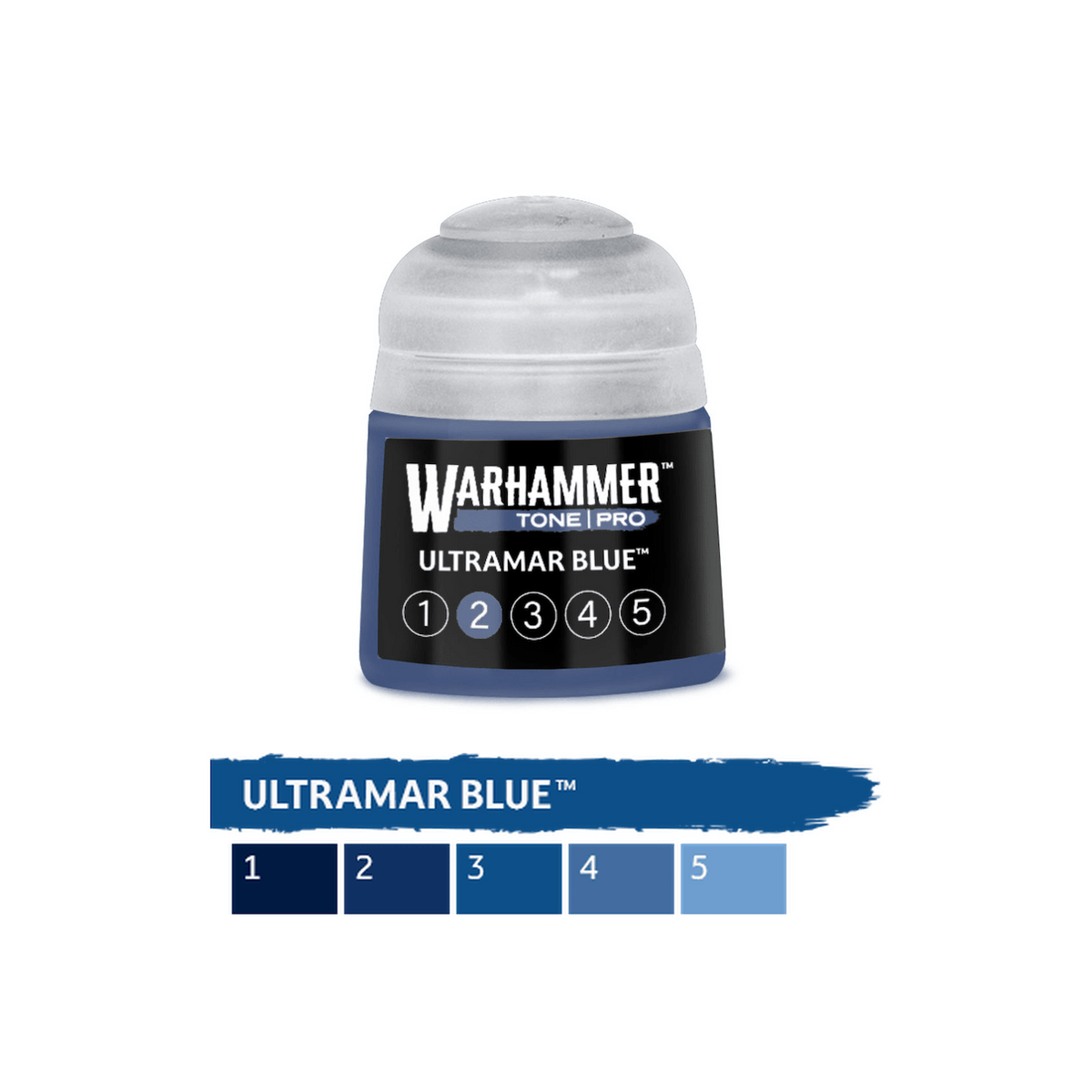 Warhammer Tone Pro - Ultramar Blue 2 (12ml) (20-362) - 5011921277766 - Crystal Lotus