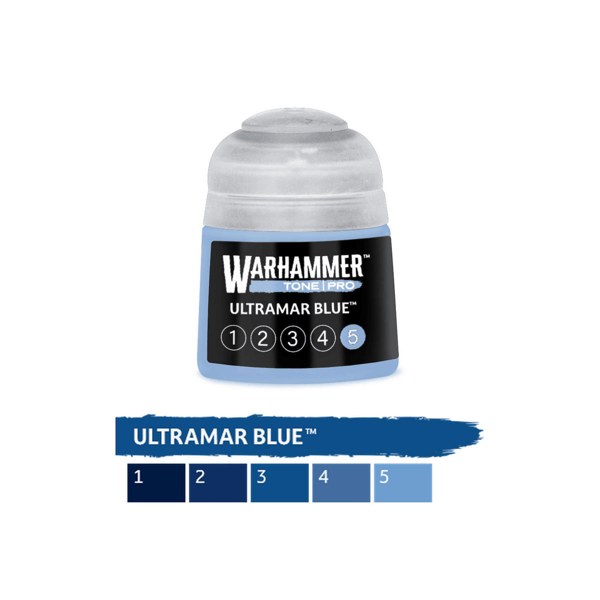 Warhammer Tone Pro - Ultramar Blue 5 (12ml) (20-365) - 5011921277797 - Crystal Lotus