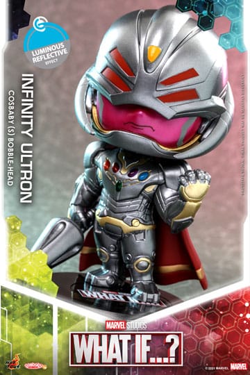 What If...? Cosbaby (S) Mini Figure Infinity Ultron 10 cm - 4895228608000 - Crystal Lotus