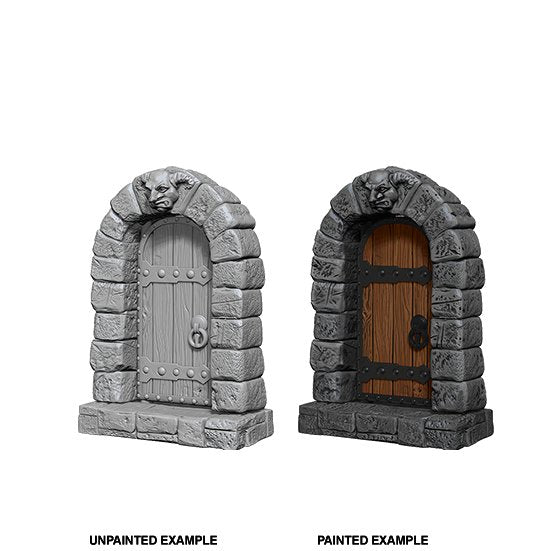 WizKids Deep Cuts Unpainted Miniatures: Doors - WAVE 5 - 634482733608 - CrystalLotus.eu