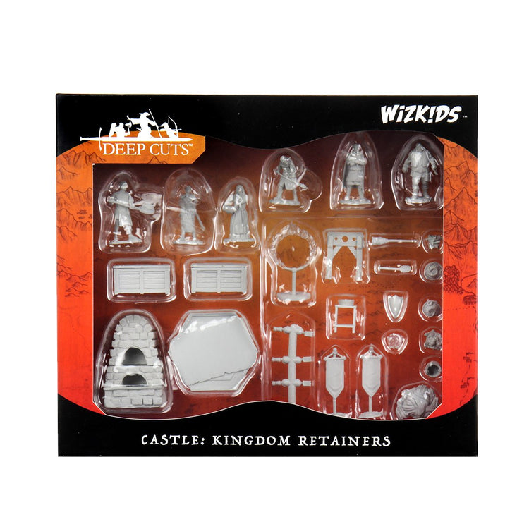 WizKids Pathfinder Mini 28mm Castle - Kingdom Retainers - 634482901212 - CrystalLotus.eu