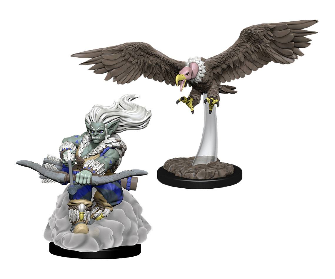 WizKids Wardlings Miniatures Wind Orc &amp; Vulture - 634482740743 - CrystalLotus.eu