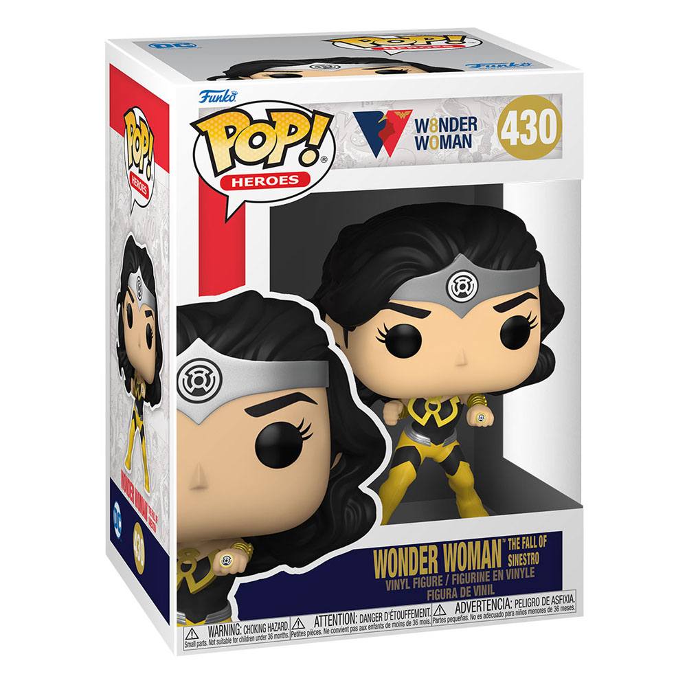 Wonder Woman 80th Anniversary POP! Heroes Vinyl Figure Wonder Woman (The Fall Of Sinestro) 9 cm - 889698549936 - CrystalLotus.eu