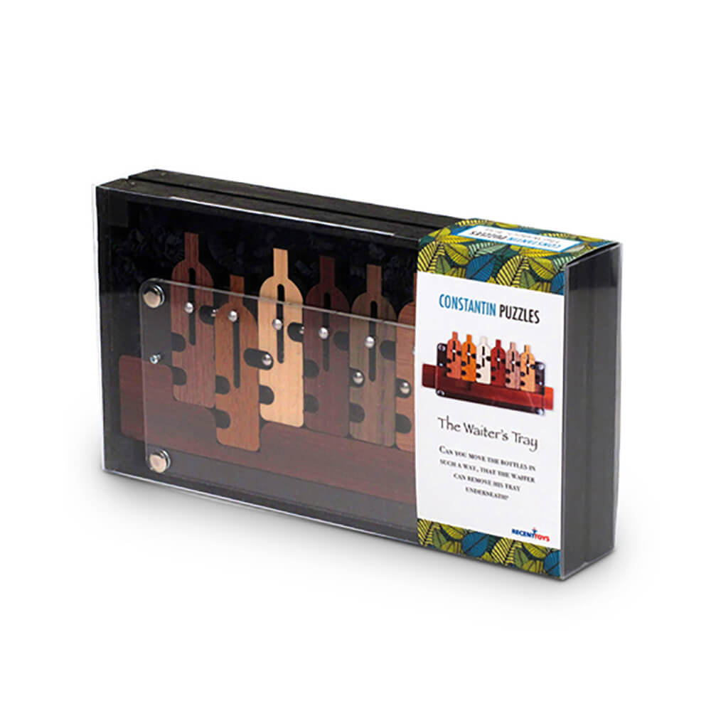 Wooden Puzzle &quot;The Waiters Tray&quot; - 8717278850610 - CrystalLotus.eu