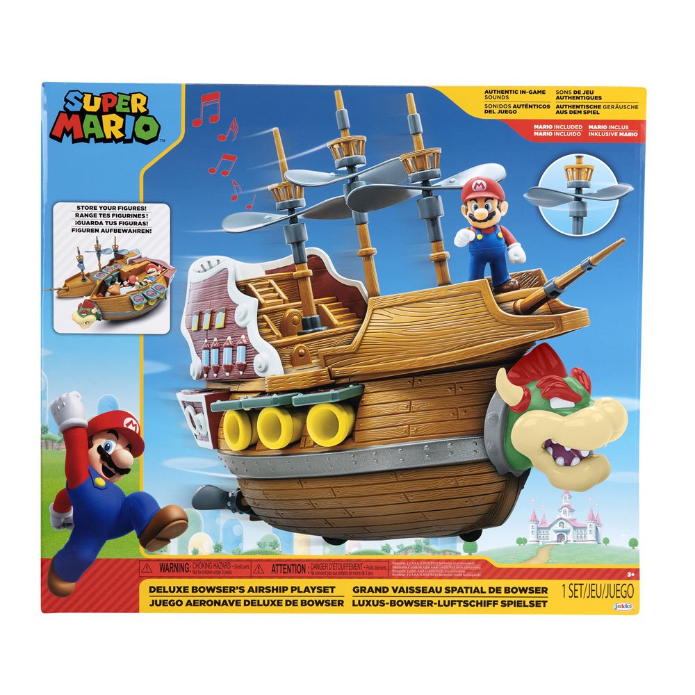 World of Nintendo Super Mario Playset Bowser&