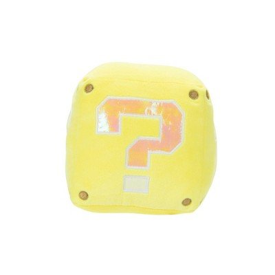 World of Nintendo Super Mario Plush Figures - Question Block Plush with Sound Effects - 192995415317 - Crystal Lotus