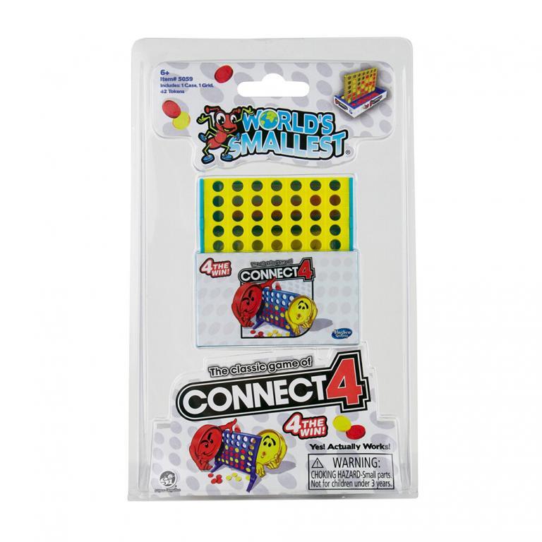 World’s Smallest: Connect 4 - 810010991720 - Crystal Lotus