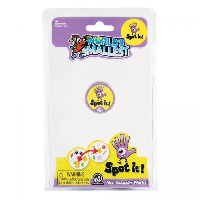 World’s Smallest: Dobble (European Spot It) - 810010993816 - Crystal Lotus