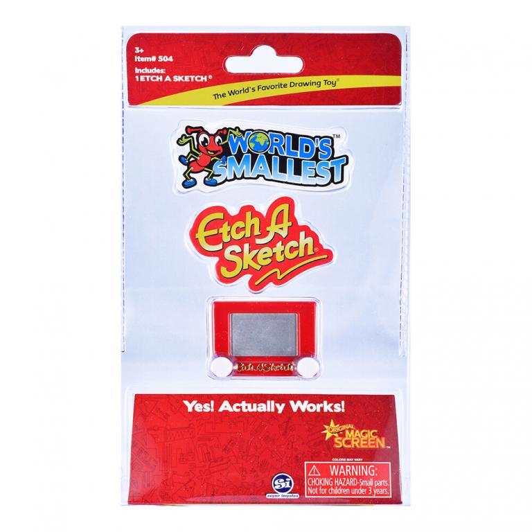 World’s Smallest: Etch a Sketch - 859421005152 - Crystal Lotus