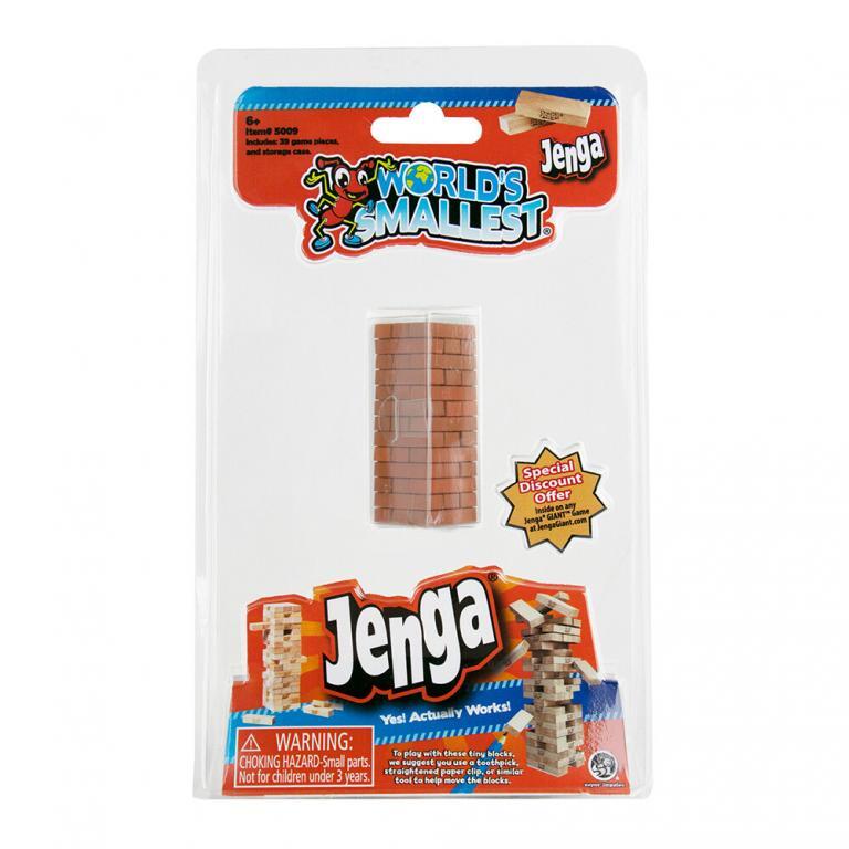 World’s Smallest: Jenga - 810010991942 - Crystal Lotus