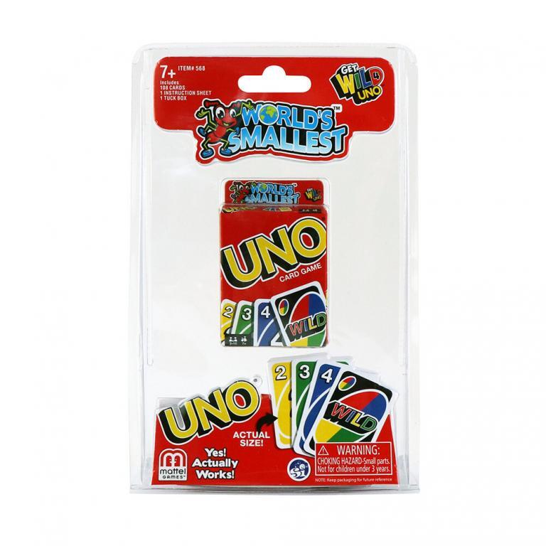 World’s Smallest: Uno - 854941007631 - Crystal Lotus