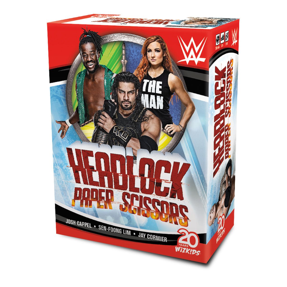 WWE Board Game: Headlock, Paper, Scissors - 634482875070 - CrystalLotus.eu