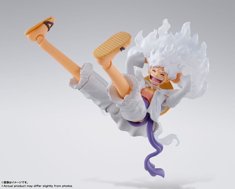 One Piece S.H. Figuarts Action Figure Monkey D. Luffy Gear5 15 cm