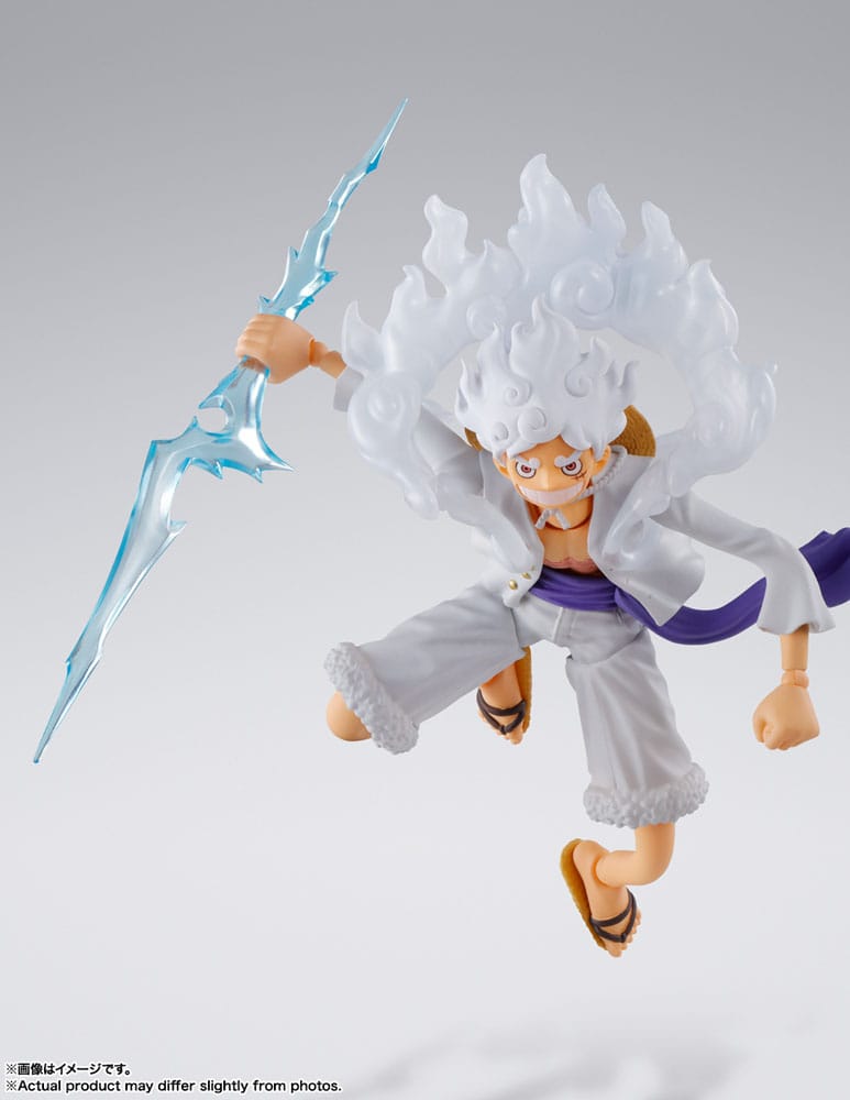 One Piece S.H. Figuarts Action Figure Monkey D. Luffy Gear5 15 cm