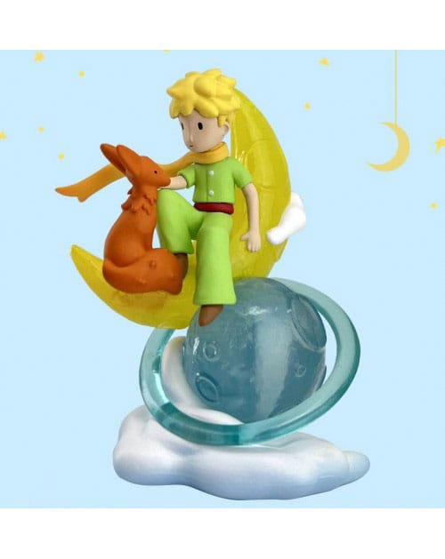 The Little Prince Figure Little Prince & Fox on the Moon