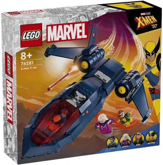LEGO 76281 - Marvel X-Men X-Jet - 5702017590318 - crystallotus.eu
