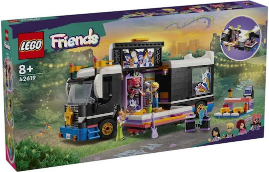 LEGO 42619 - Friends Pop Star Music Tour Bus - 5702017589398 - crystallotus.eu