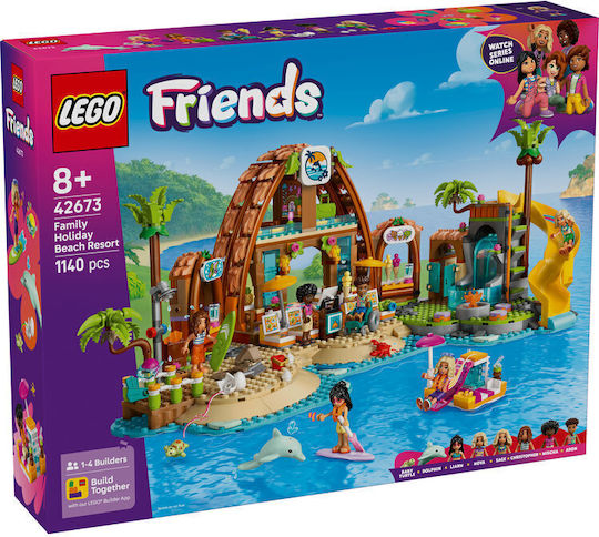 LEGO 42673 - Friends Family Vacation Beach Resort - 5702017815367 - crystallotus.eu