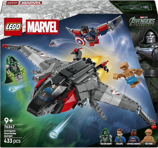 LEGO 76347 - Marvel Avengers: Doomsday Quinjet - 5702018063309 - crystallotus.eu