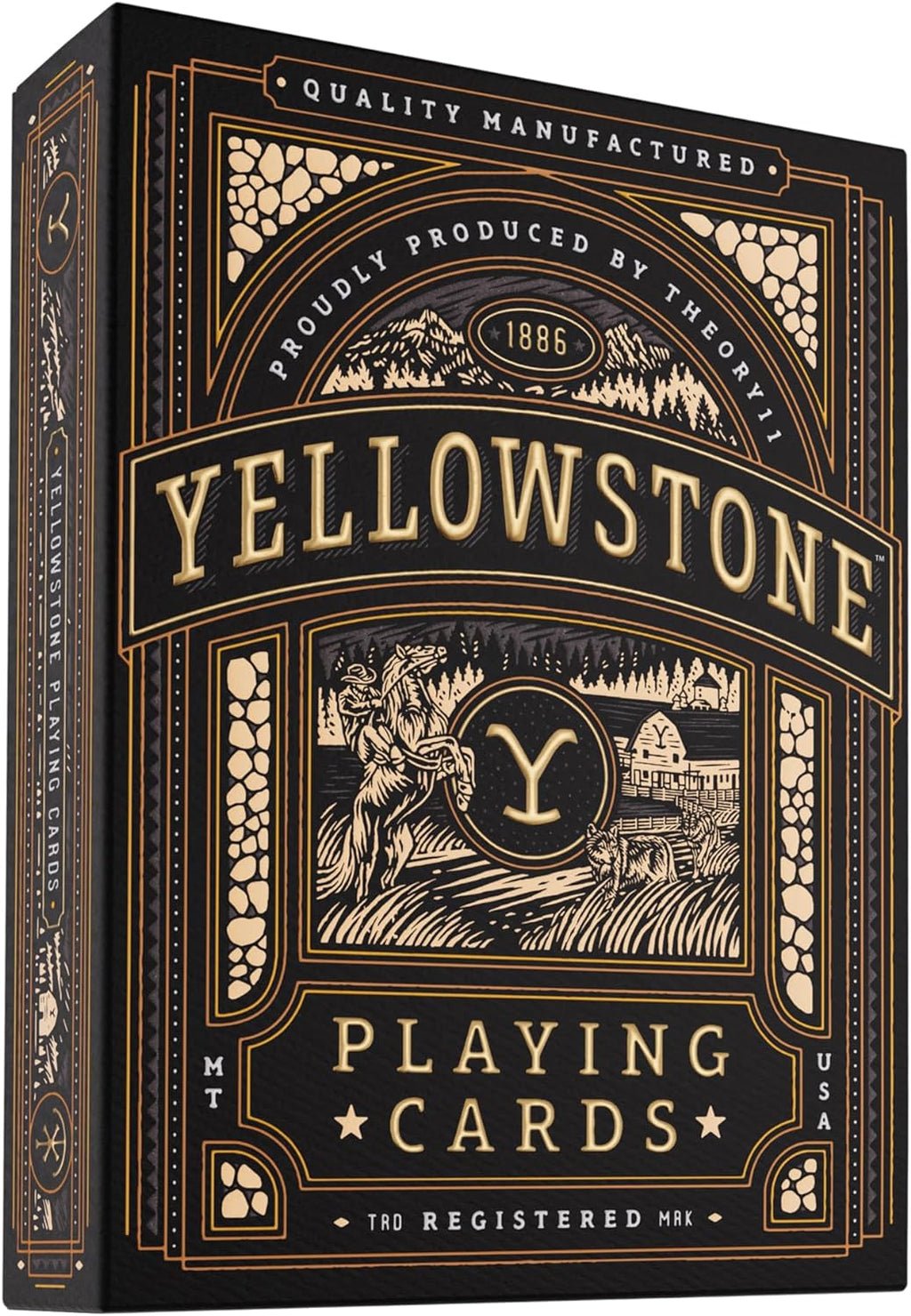 Yellowstone Playing Cards - 850016557810 - CrystalLotus.eu