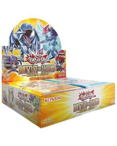 YGO - Battles of Legend: Monster Mayhem Booster Display (24 Packs) - 4012927191996 - Crystal Lotus
