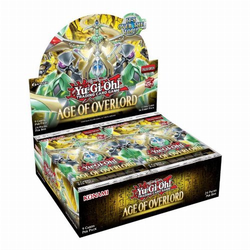 Yu - Gi - Oh! - Age of Overlord - Booster Box (24 Packs) - 4012927164273 - CrystalLotus.eu