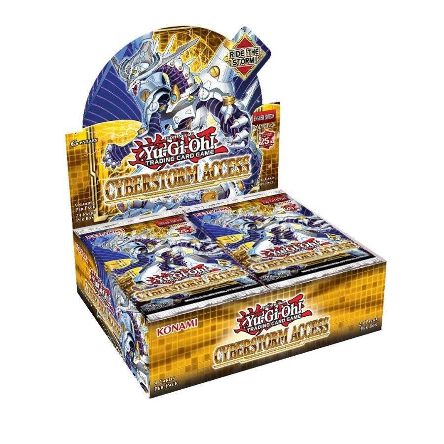 Yu - Gi - Oh! - Cyberstorm Access - Booster Box (24 Packs) - 4012927160589 - CrystalLotus.eu