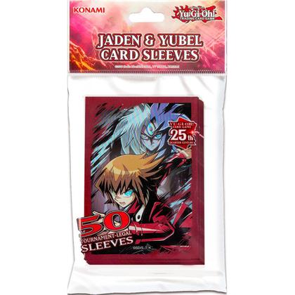 Yu - Gi - Oh! - Jaden &amp; Yubel Sleeves (50 Sleeves) - 4012927188460 - Crystal Lotus