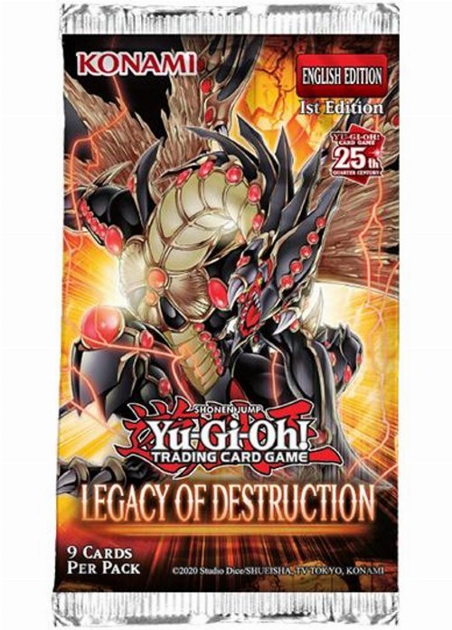 Yu - Gi - Oh! - Legacy of Destruction - Booster Pack - 4012927184721 - CrystalLotus.eu