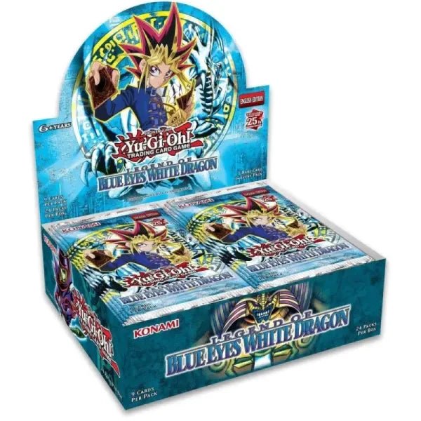 Yu - Gi - Oh! - Legend of Blue - Eyes White Dragon - Booster Display (24 Packs) - 4012927166932 - CrystalLotus.eu