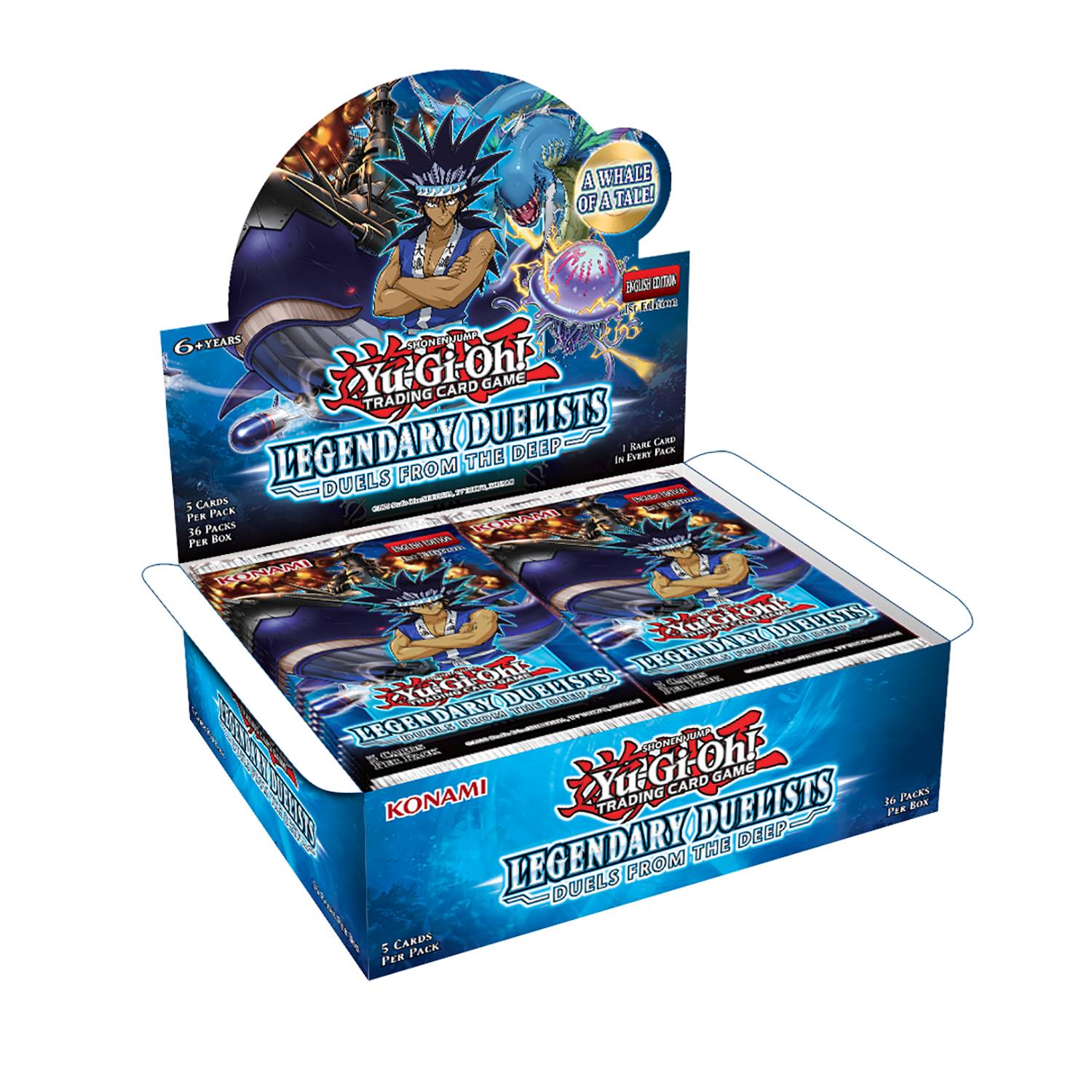 Yu - Gi - Oh! - Legendary Duelists: Duels From the Deep - Booster Box (36 Boosters) - 4012927943663 - CrystalLotus.eu