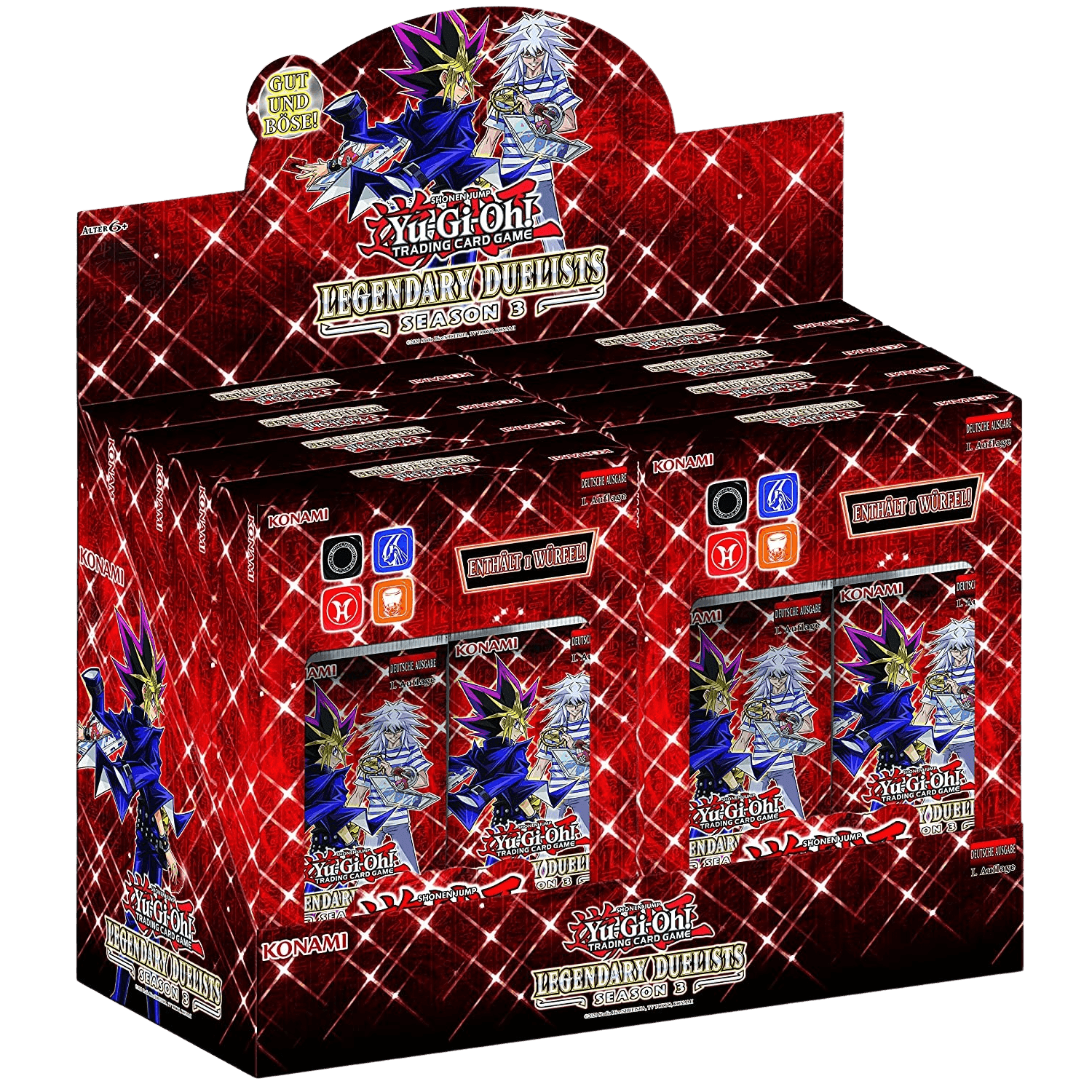 Yu - Gi - Oh! Legendary Duelists: Season 3 - Display Case (8 Boxes) - 4012927946558 - Crystal Lotus