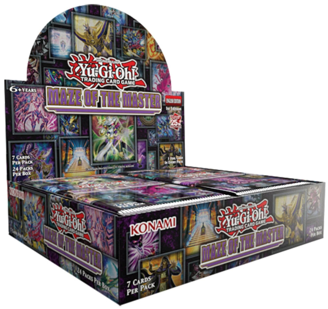 Yu - Gi - Oh! - Maze of the Master Booster Box (24 packs) - 4012927190067 - Crystal Lotus