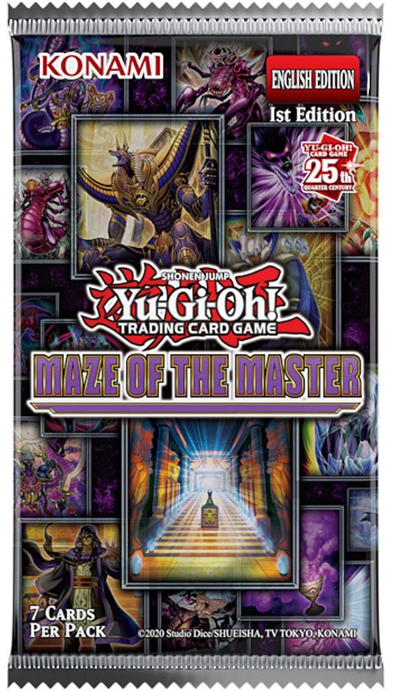 Yu - Gi - Oh! - Maze of the Master Booster (Single Pack) - 4012927190012 - Crystal Lotus