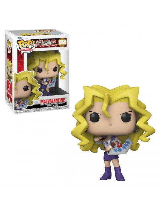 Yu - Gi - Oh! Pop! Animation Vinyl Figure Mai Valentine 9 cm - 889698576468 - CrystalLotus.eu